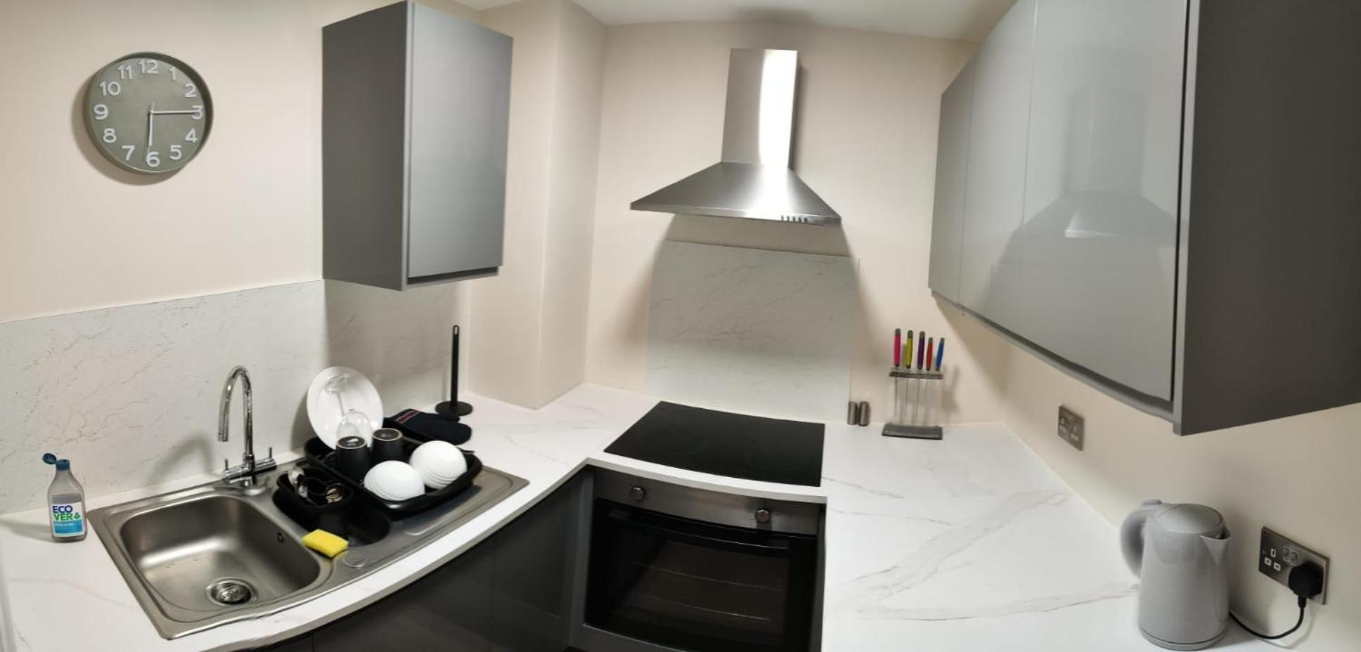Aqua Nest Eastbourne - En-Suite, Free Parking, Kitchen Luaran gambar